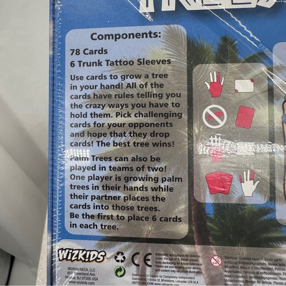 WizKids Palm Trees Card Game Ages 10+ Strategic New Sealed - Picture 3 of 7